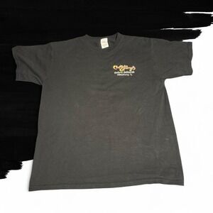 Vintage Captain George's black seafood buffet Tee